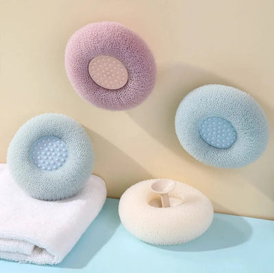 Éponge de bain exfoliant loofah Idéal Cosmetics