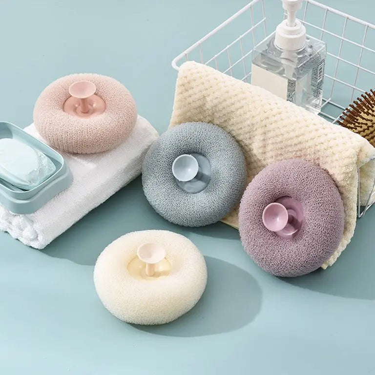 Éponge de bain exfoliant loofah Idéal Cosmetics